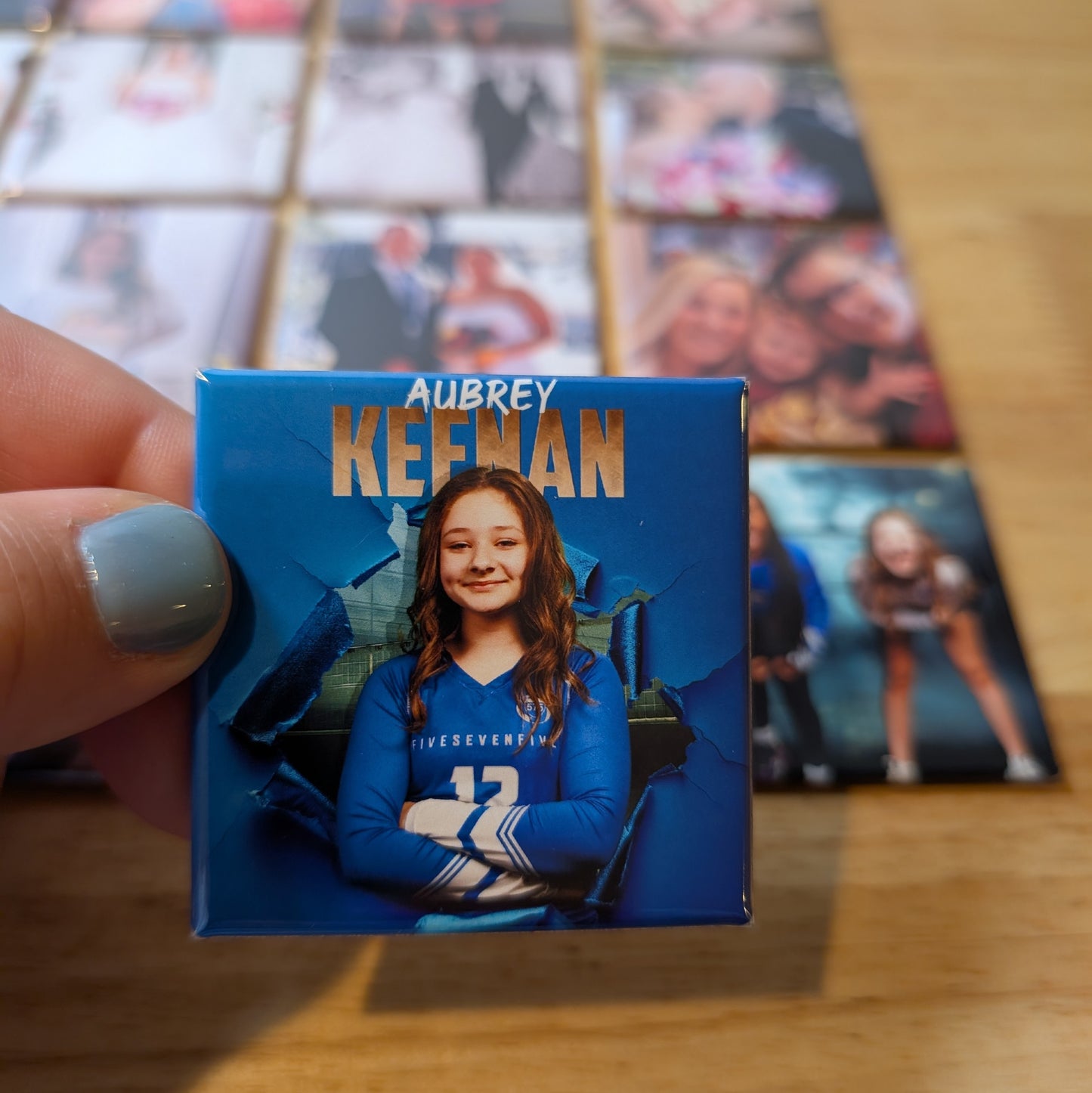 Custom Photo Magnets Set of 3