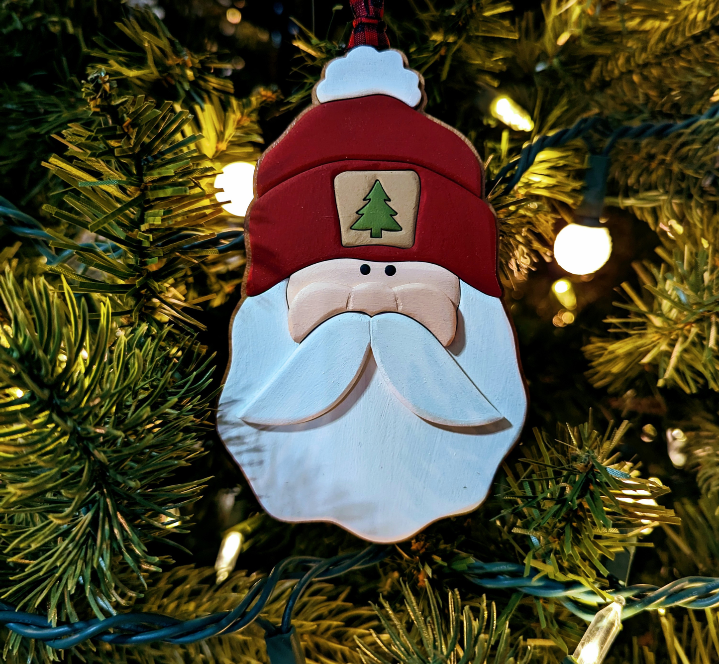 Santa Ornament
